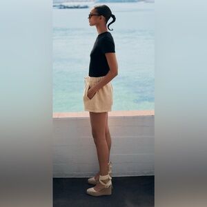 Zara Women's Tied Crochet Wedges